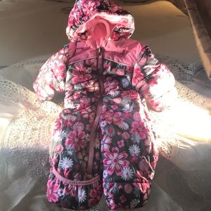 0/3 Month Girl’s Snowsuit